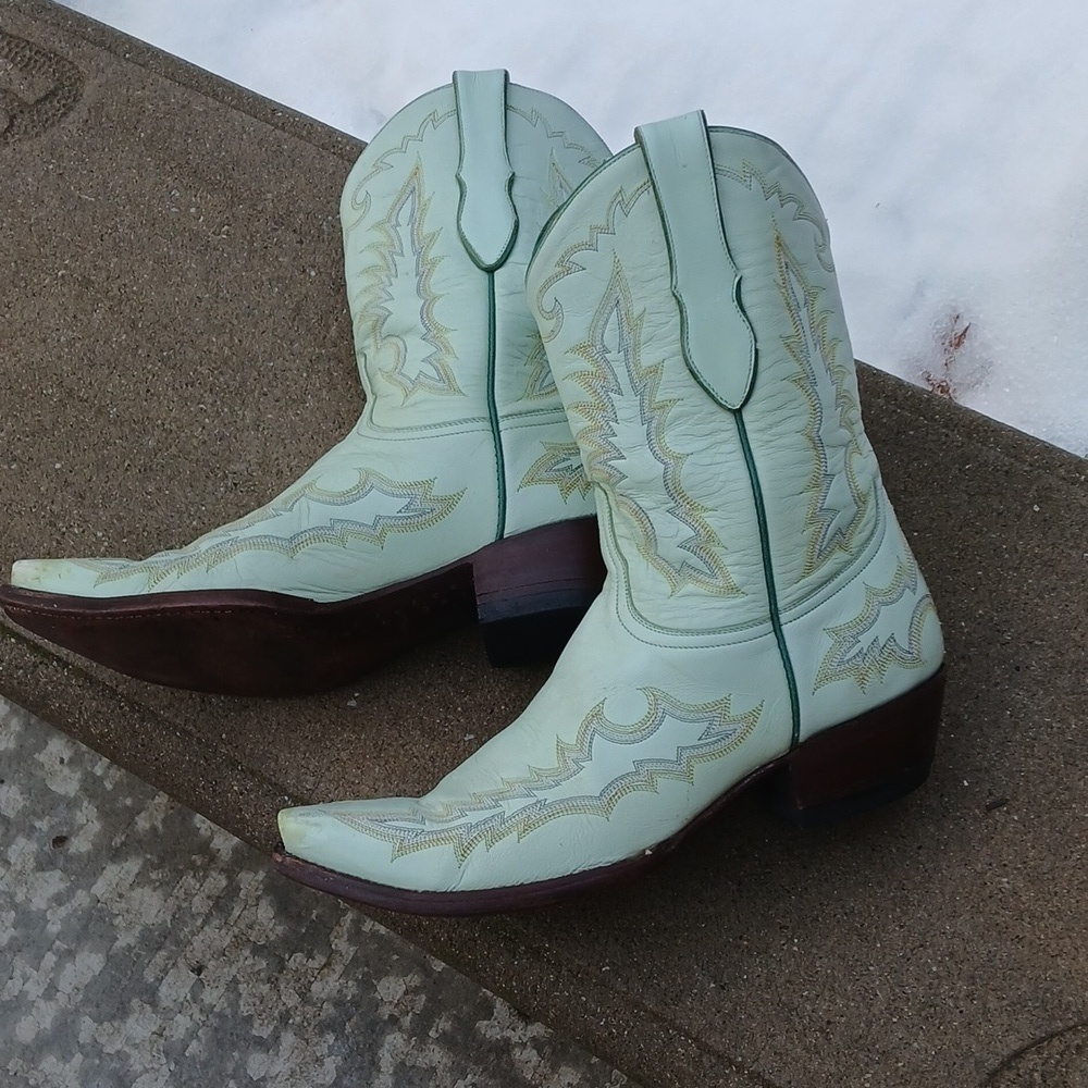 OLD GRINGO Beautiful Womens Boot, Vintage Sz 10B - Picture 5 of 16